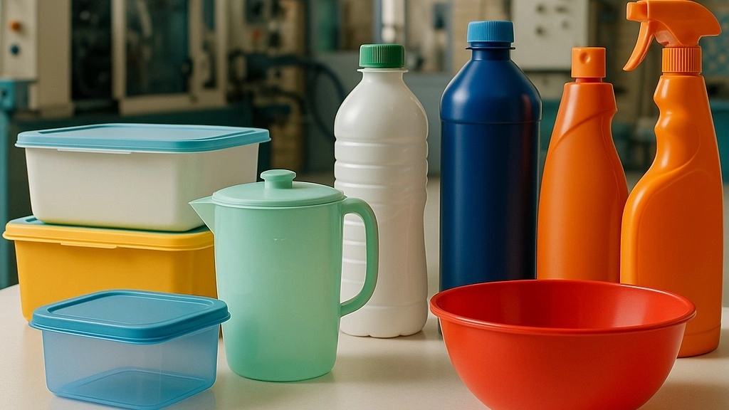 Production of plastic containers in Tehran